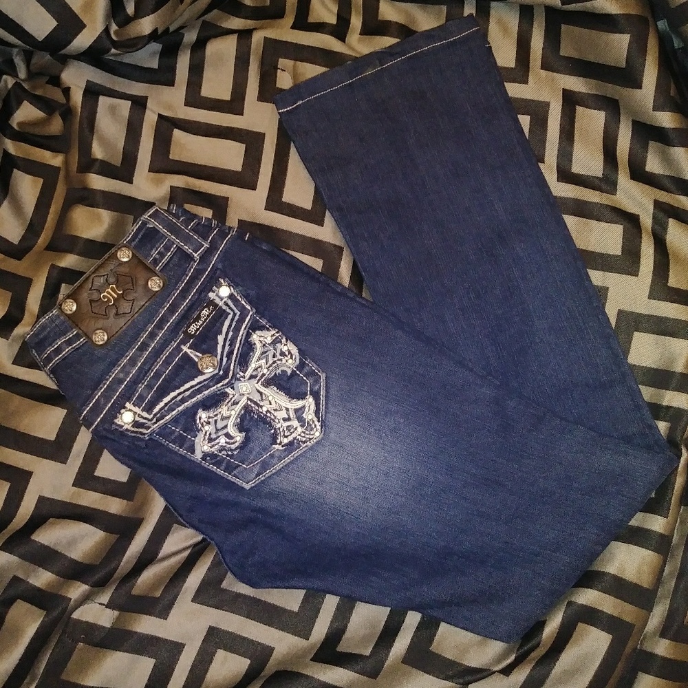 Miss Me Straight Boot Jeans | LIKE NEW!!